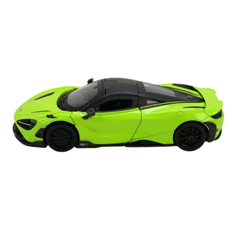 Машина металлическая АВТОПРОМ 1:31 McLaren 765 LT на батарейках с звуком, светом  фото 4