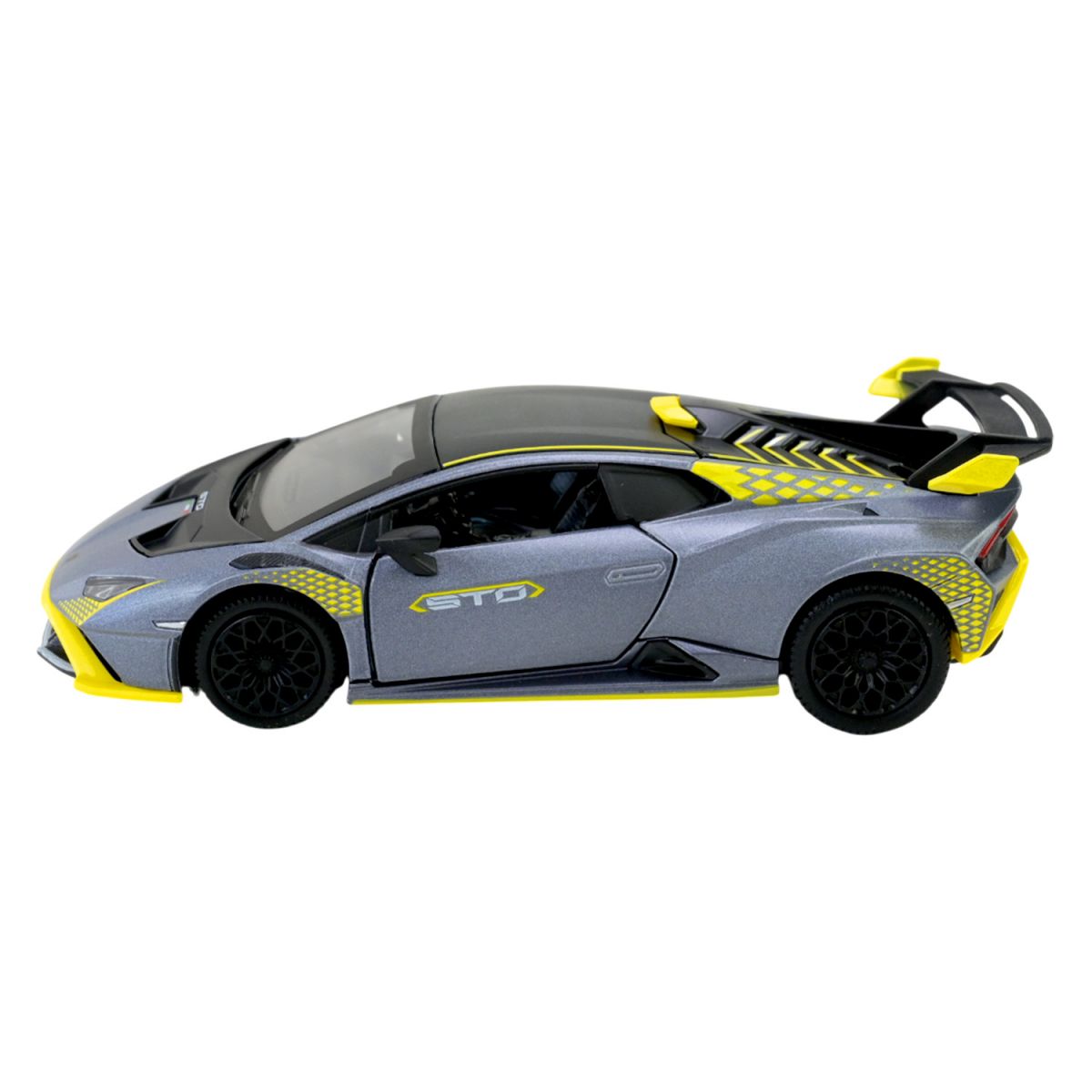 Машина металева АВТОПРОМ 1:32 "Lamborghini STO" на батарейках зі звуком, світлом  фото 4