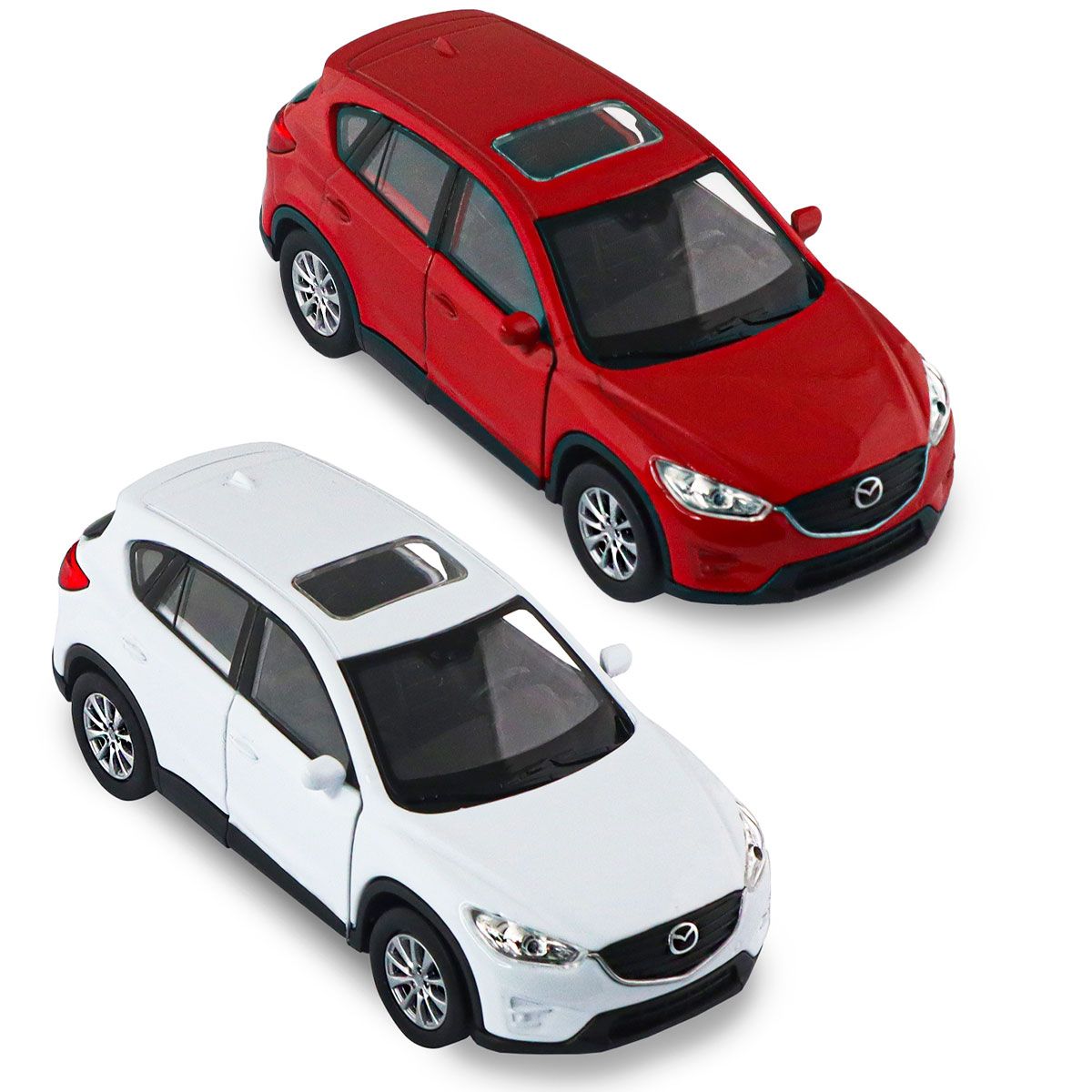 Автомодель - Mazda CX-5 (красный, белый)  фото 4