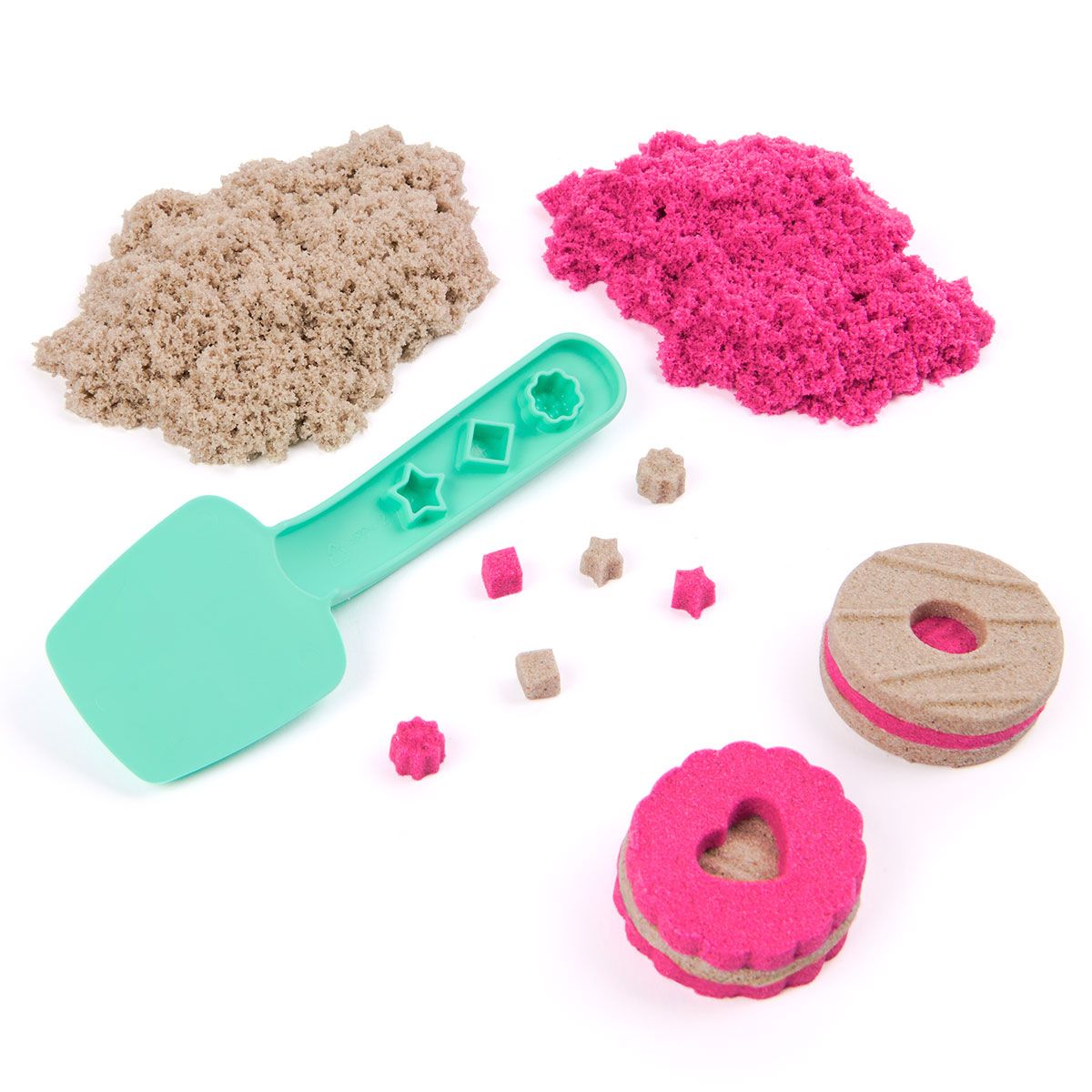 Набір піску для творчості - Kinetic Sand Кольорове печиво  фото 4