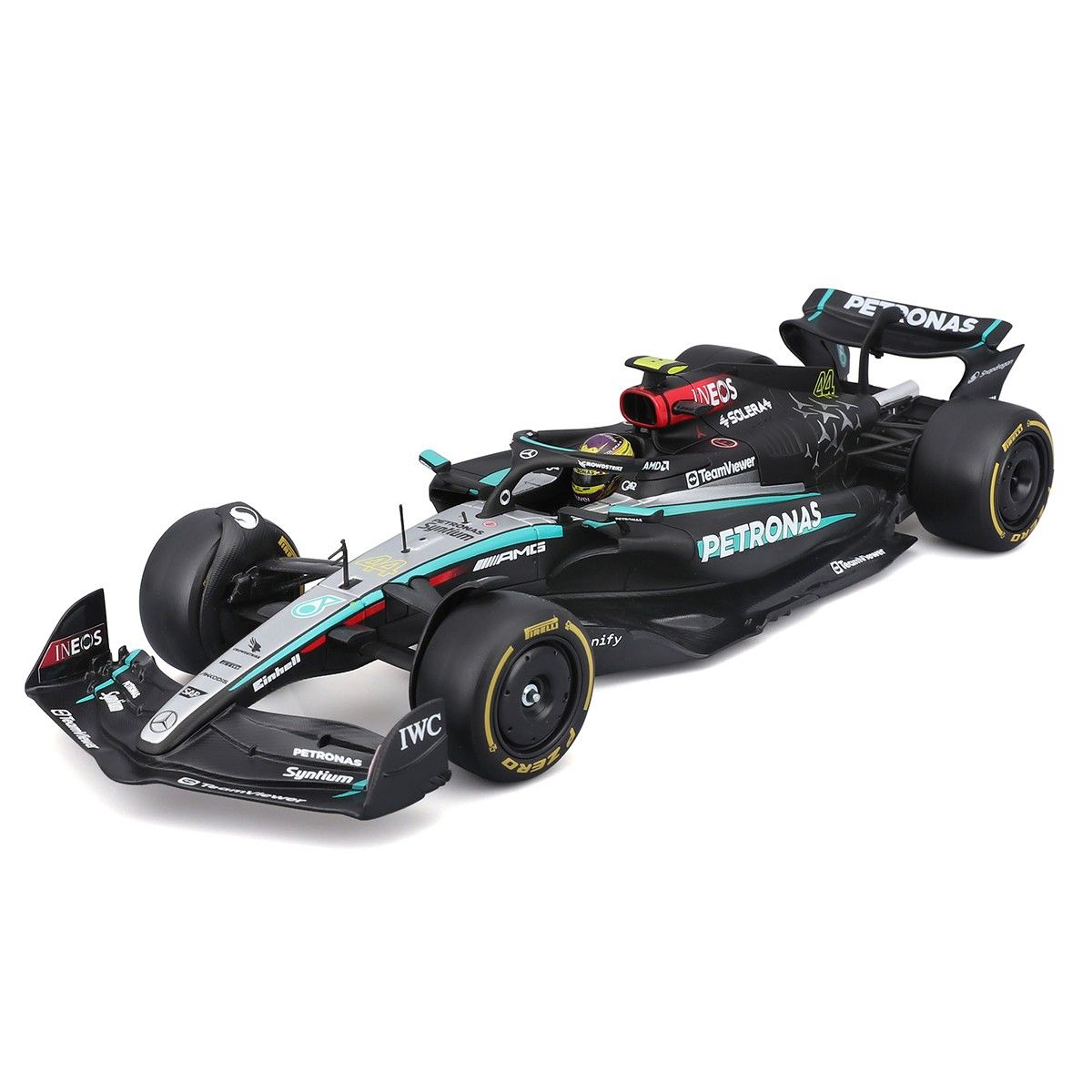 Авто-конструктор – Mercedes-AMG F1 W15 Petronas (2024) (1:24)  фото 4