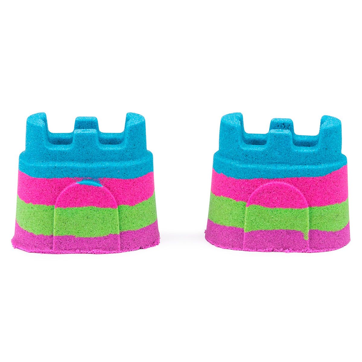 Песок для детского творчества - KINETIC SAND МИНИ-КРЕПОСТЬ (разноцветный, 141 g)  фото 4
