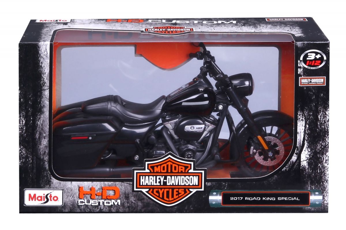 Мотоцикл іграшковий Harley-Davidson Motorcycles With Stand, масштаб 1:12, в асортименті  фото 4