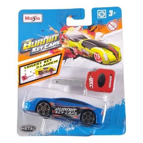 Машинка игрушечная, инерционная Burninʼ Key Cars Ass в ассорт.  фото 4