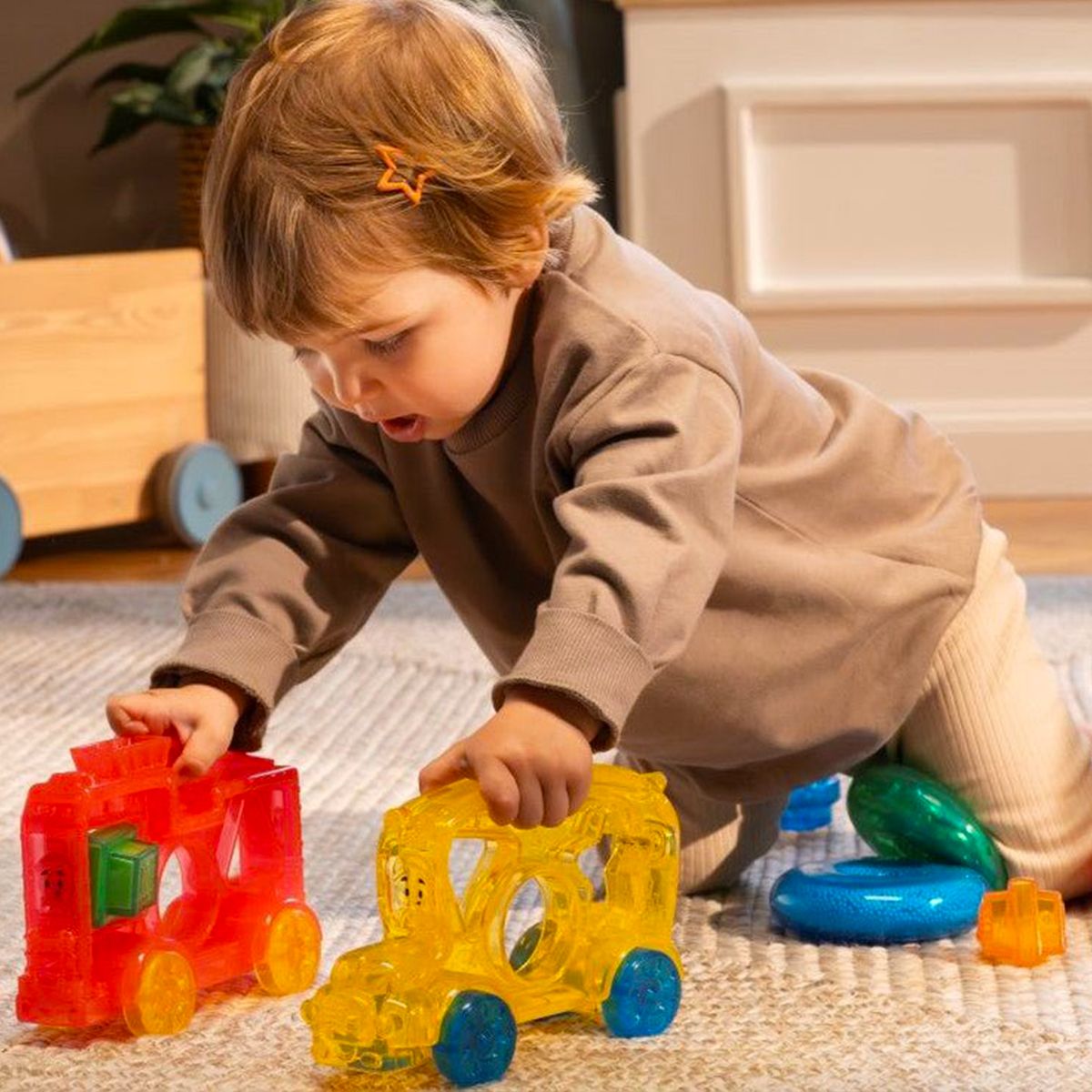 Сенсорний конструктор JELLY BLOX серії "Lilʼ Jellies" - АВТОБУС  фото 4
