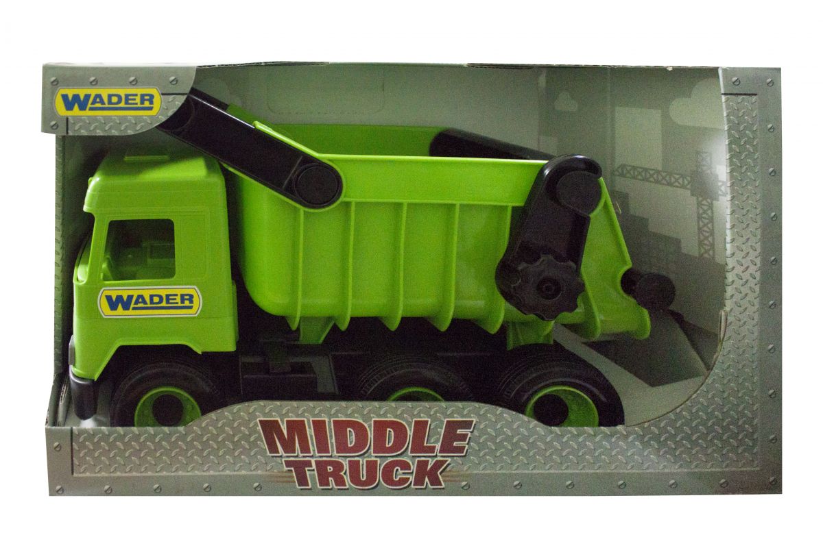 Самоскид "Middle truck" (зелений)
