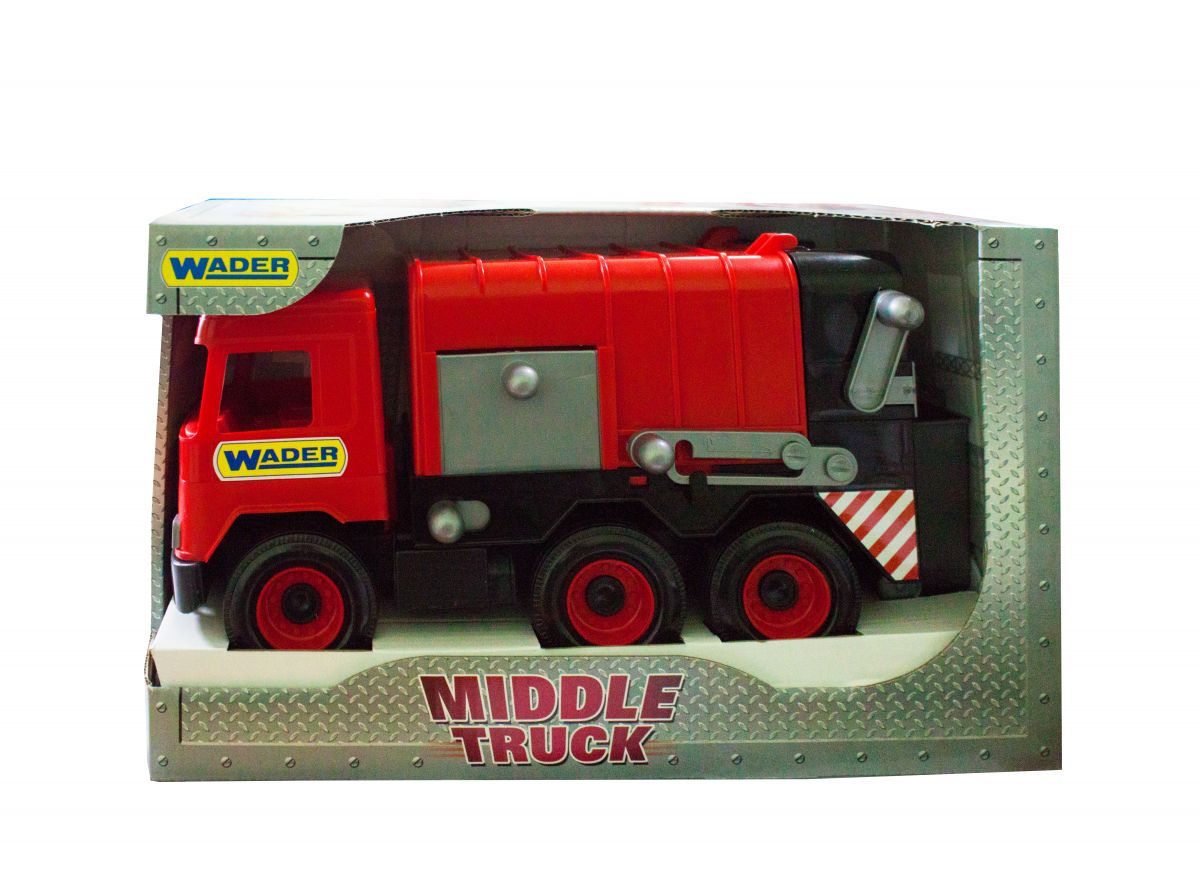 Сміттєвоз "Middle truck" (червоний)