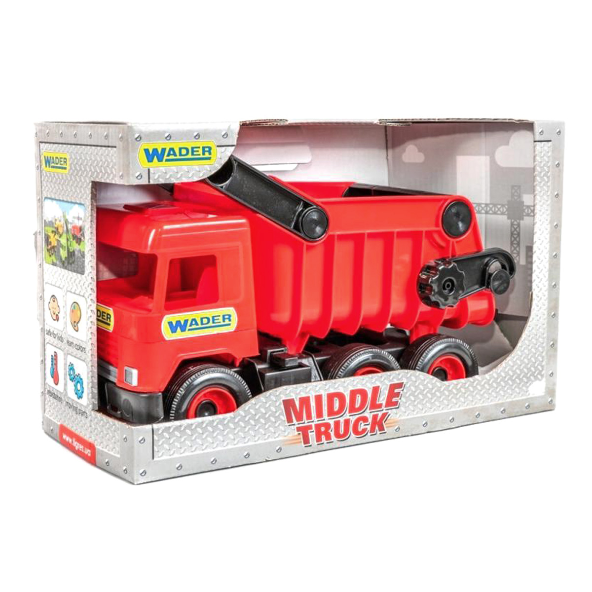 Самоскид "Middle truck" (червоний)