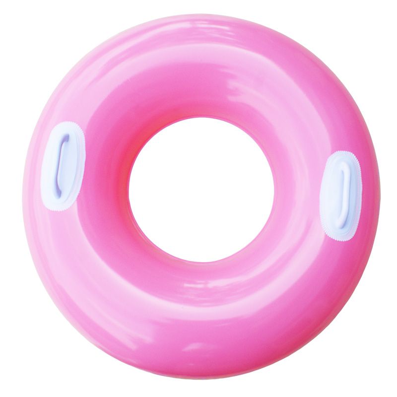 Надувний круг для плавання (рожевий)