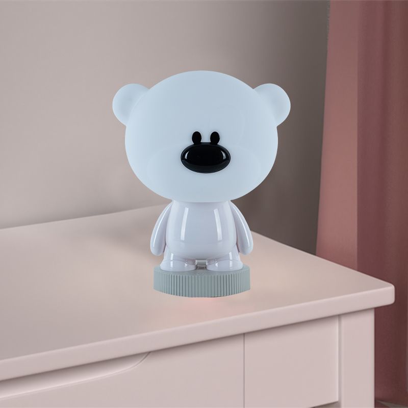 Светильник-ночник LED с аккумулятором Bear, белый Светильник-ночник LED с аккумулятором Bear, белый
