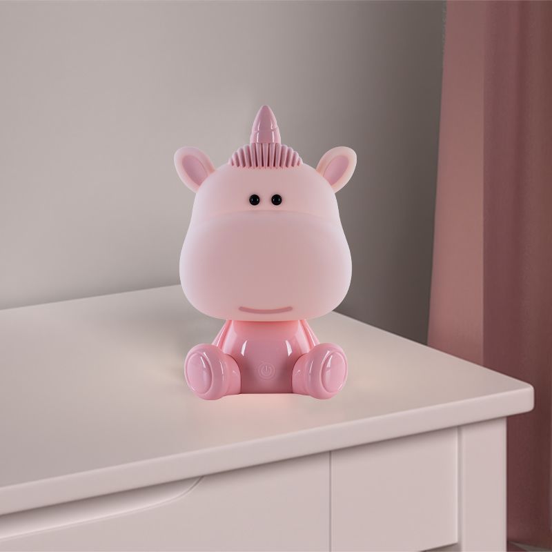 Світильник-нічник LED з акумулятором Unicorn, рожевий Світильник-нічник LED з акумулятором Unicorn, рожевий