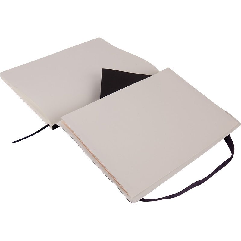 Книга записна Partner Soft L, 190*250, 96 арк, кліт, синя Книга записна Partner Soft L, 190*250, 96 арк, кліт, синя