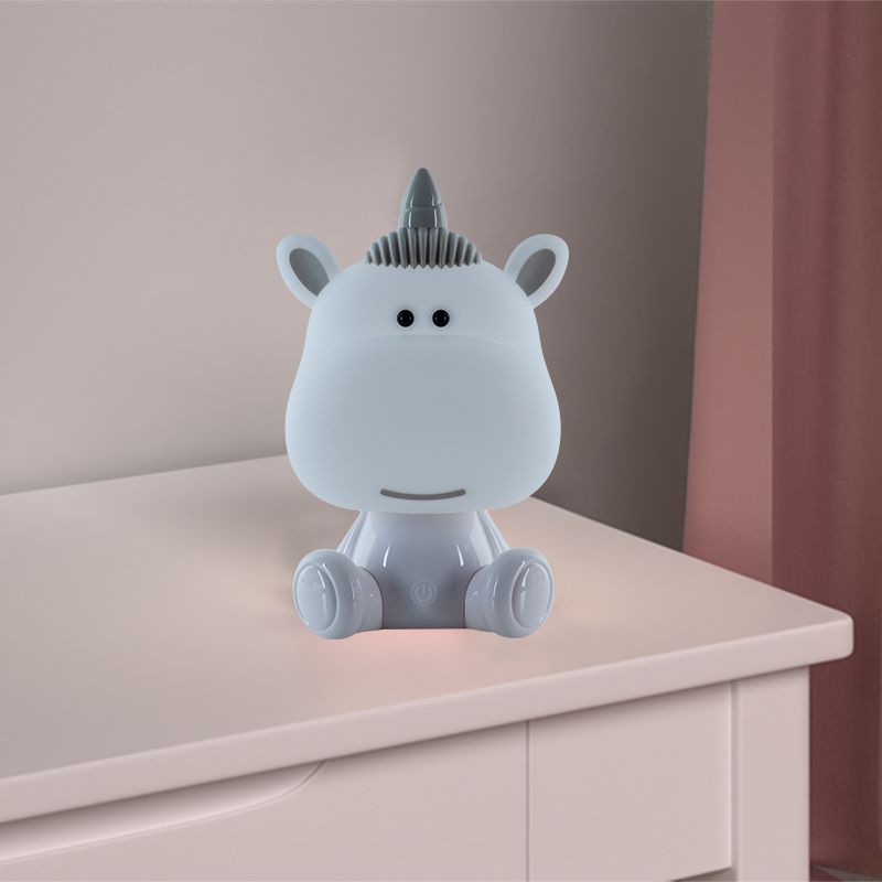 Світильник-нічник LED з акумулятором Unicorn, білий Світильник-нічник LED з акумулятором Unicorn, білий