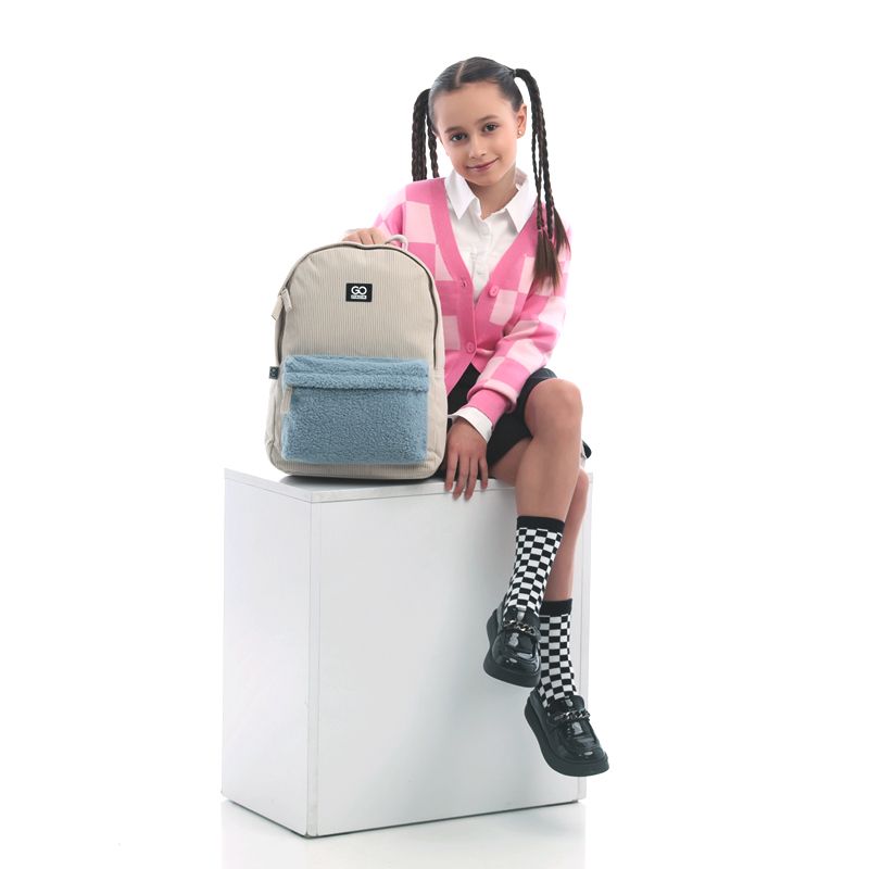 Рюкзак GoPack Education Teens 147 бежевий Рюкзак GoPack Education Teens 147 бежевий