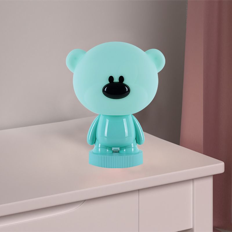 Світильник-нічник LED з акумулятором Bear, зелений Світильник-нічник LED з акумулятором Bear, зелений