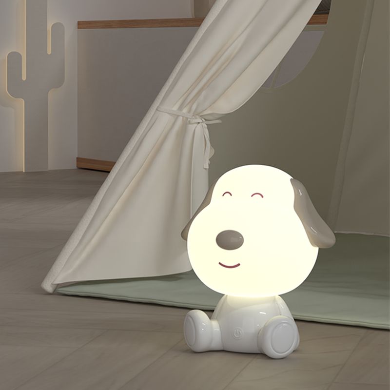Світильник-нічник LED з акумулятором Doggy, білий Світильник-нічник LED з акумулятором Doggy, білий