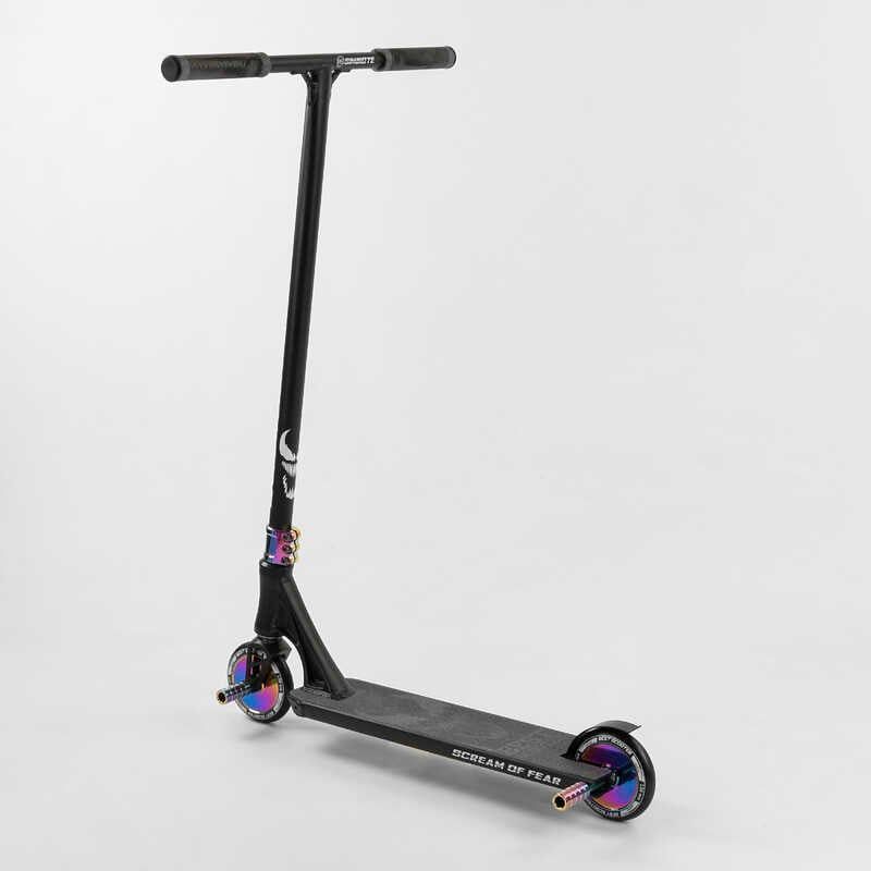 Самокат трюковий "Best Scooter" (HIC-система, ПЕГИ, алюмінієвий диск і дека, колеса 120 мм PU, ширина керма - 57 см) фото 5 Самокат трюковий "Best Scooter" (HIC-система, ПЕГИ, алюмінієвий диск і дека, колеса 120 мм PU, ширина керма - 57 см) фото 5