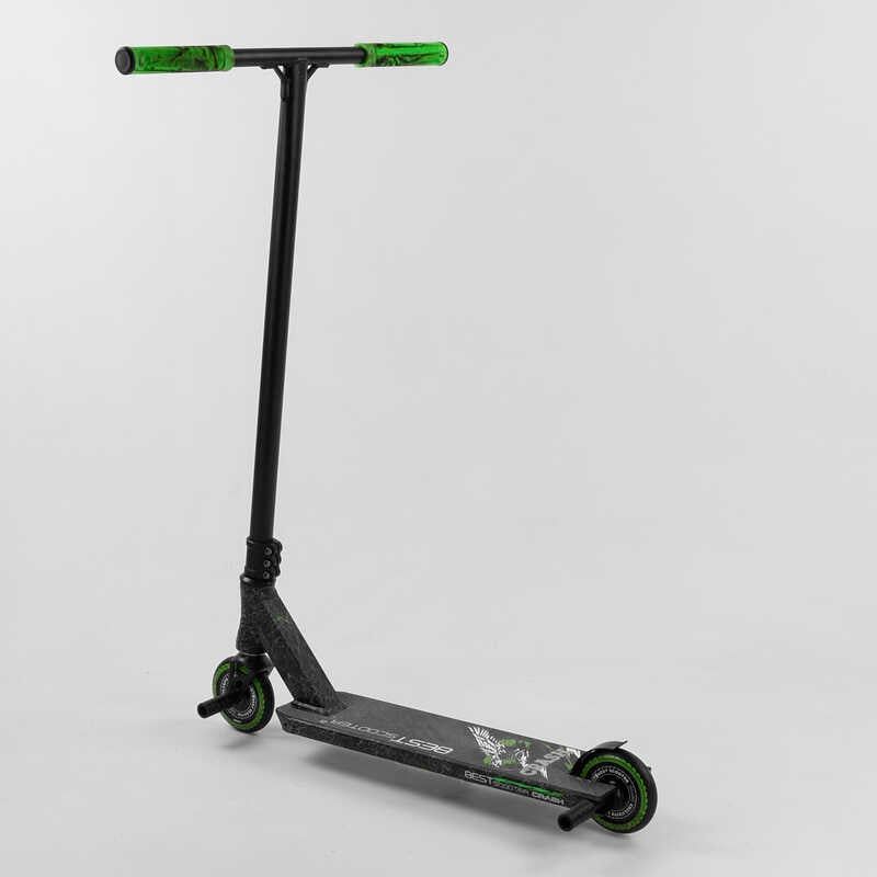 Самокат трюковий "Best Scooter. CRASH" (HIC-система, ПЕГІ, алюмінієвий диск і дека, колеса 110 мм PU, ширина керма - 57 см, в коробці) фото 5 Самокат трюковий "Best Scooter. CRASH" (HIC-система, ПЕГІ, алюмінієвий диск і дека, колеса 110 мм PU, ширина керма - 57 см, в коробці) фото 5