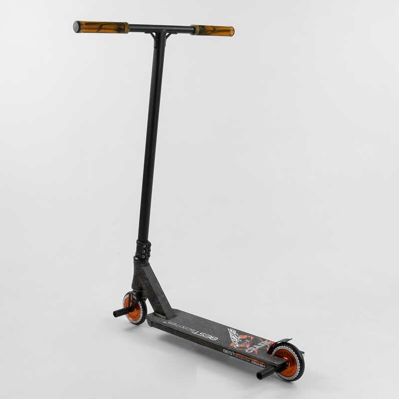 Самокат трюковий "Best Scooter. CRASH" (HIC-система, ПЕГИ, алюмінієвий диск і дека, колеса 110 мм PU, ширина керма - 57 см, в коробці) фото 5 Самокат трюковий "Best Scooter. CRASH" (HIC-система, ПЕГИ, алюмінієвий диск і дека, колеса 110 мм PU, ширина керма - 57 см, в коробці) фото 5