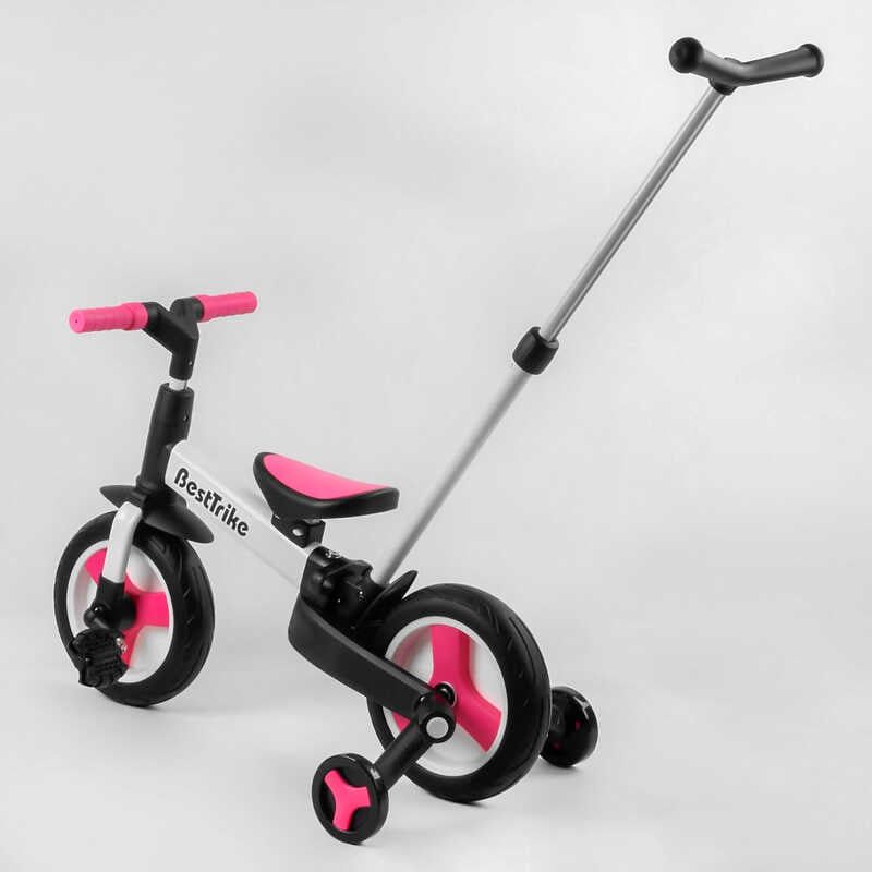 Велосипед-трансформер "Best Trike" (колеса PU 10'', батьківська ручка, знімні педалі) фото 5 Велосипед-трансформер "Best Trike" (колеса PU 10'', батьківська ручка, знімні педалі) фото 5