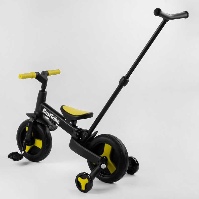 Велосипед-трансформер "Best Trike" (колеса PU 10'', родительская ручка, съемные педали) фото 5 Велосипед-трансформер "Best Trike" (колеса PU 10'', родительская ручка, съемные педали) фото 5