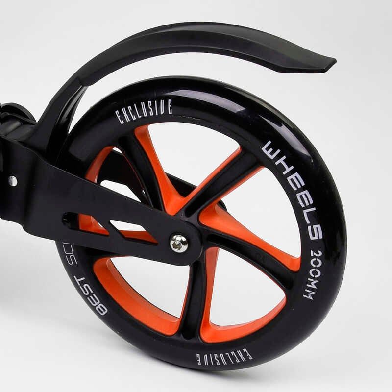 Самокат двоколісний "Best Scooter" (колеса PU, d переднього колеса 200 мм, d заднього колеса 200 мм, 2 амортизатора) фото 5 Самокат двоколісний "Best Scooter" (колеса PU, d переднього колеса 200 мм, d заднього колеса 200 мм, 2 амортизатора) фото 5