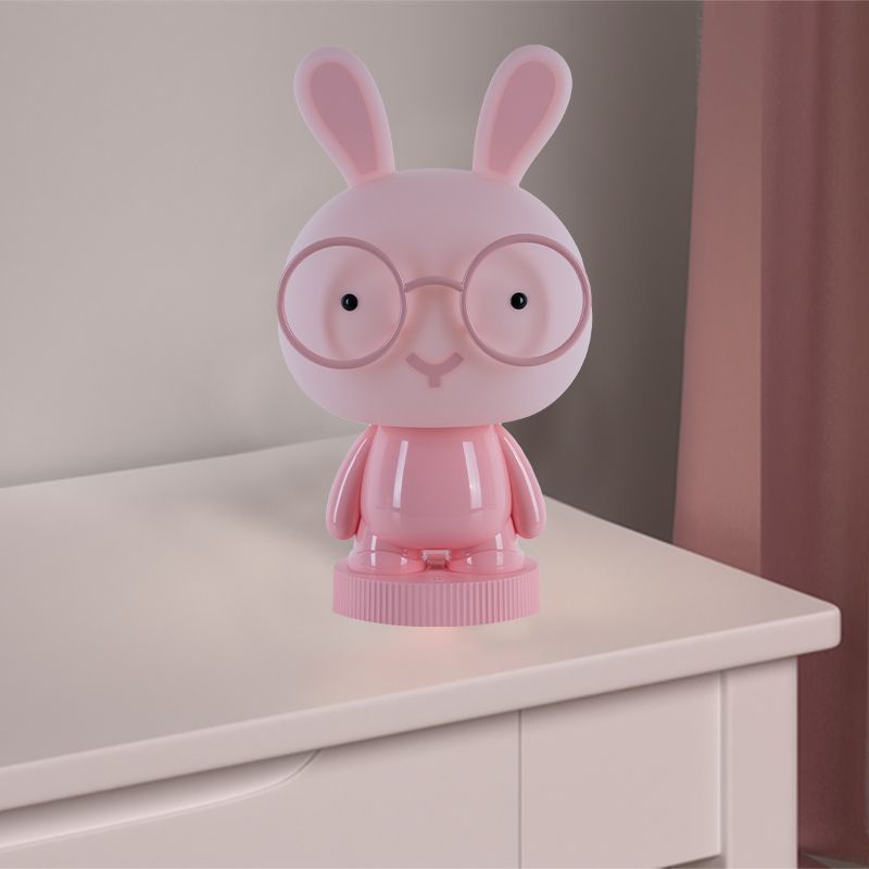 Світильник-нічник LED з акумулятором Bunny, рожевий  фото 5