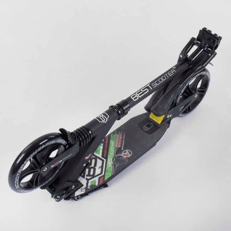 Самокат алюмінієвий 33006 Best Scooter, d коліс - 20см, колеса PU, 2 амортизатора, в коробці фото 5 Самокат алюмінієвий 33006 Best Scooter, d коліс - 20см, колеса PU, 2 амортизатора, в коробці фото 5