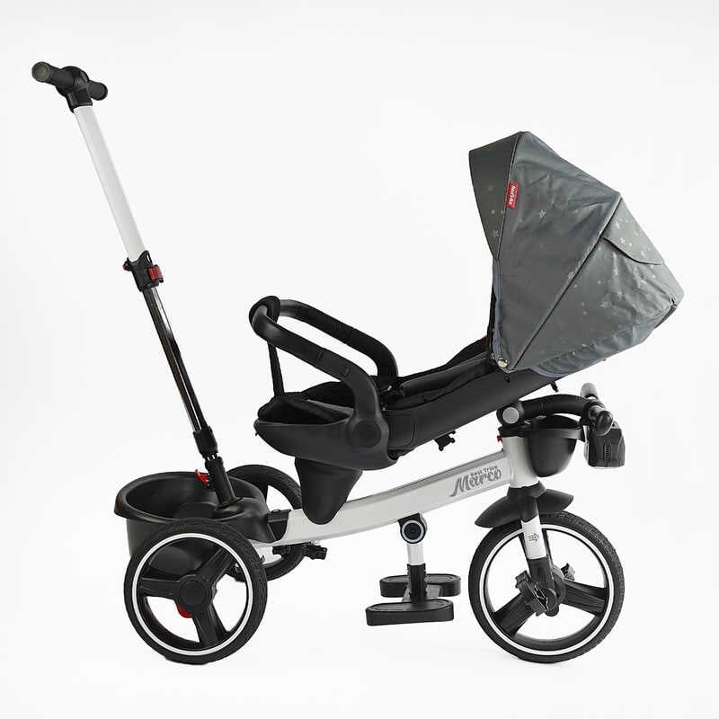 Велосипед "BestTrike Marco" (поворотне сидіння, складне кермо, колеса з прогумованим PU, кошик, телескопічна ручка, фара музична) фото 5 Велосипед "BestTrike Marco" (поворотне сидіння, складне кермо, колеса з прогумованим PU, кошик, телескопічна ручка, фара музична) фото 5