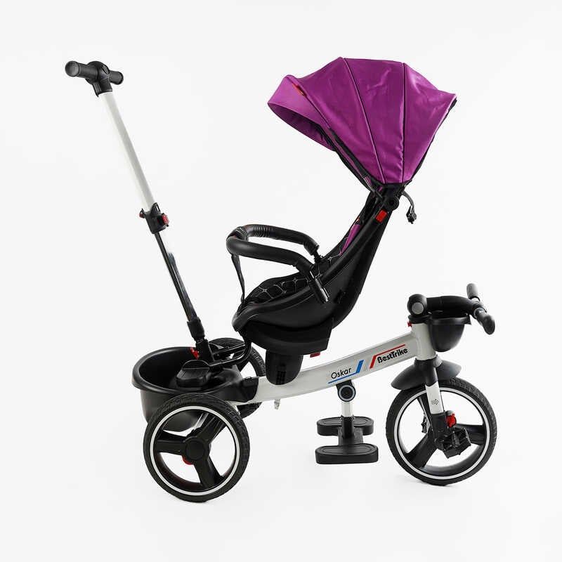 Велосипед 6390 BestTrike Oscar (1) ПОВОРОТНЕ СИДІННЯ, КЕРМО СКЛАДАЄТЬСЯ, КОЛЕСА З ПРОГУМОВАНИМ PU, КОШИК, ТЕЛЕСКОПІЧНА РУЧКА фото 5 Велосипед 6390 BestTrike Oscar (1) ПОВОРОТНЕ СИДІННЯ, КЕРМО СКЛАДАЄТЬСЯ, КОЛЕСА З ПРОГУМОВАНИМ PU, КОШИК, ТЕЛЕСКОПІЧНА РУЧКА фото 5