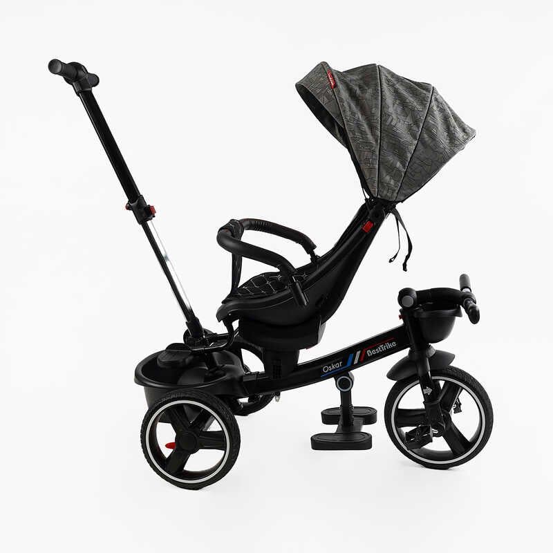 Велосипед 6390 BestTrike Oscar (1) ПОВОРОТНЕ СИДІННЯ, КЕРМО СКЛАДАЄТЬСЯ, КОЛЕСА З ПРОГУМОВАНИМ PU, КОШИК, ТЕЛЕСКОПІЧНА РУЧКА фото 5 Велосипед 6390 BestTrike Oscar (1) ПОВОРОТНЕ СИДІННЯ, КЕРМО СКЛАДАЄТЬСЯ, КОЛЕСА З ПРОГУМОВАНИМ PU, КОШИК, ТЕЛЕСКОПІЧНА РУЧКА фото 5