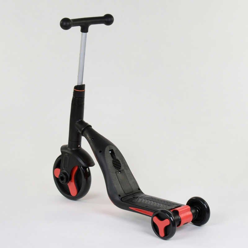 Самокат 3в1 (1) Best Scooter, самокат-велобіг-велосипед, ЧЕРВОНИЙ, світло, 8 мелодій, колеса PU, переднє колесо d = 20см, задні d = 11см фото 5 Самокат 3в1 (1) Best Scooter, самокат-велобіг-велосипед, ЧЕРВОНИЙ, світло, 8 мелодій, колеса PU, переднє колесо d = 20см, задні d = 11см фото 5