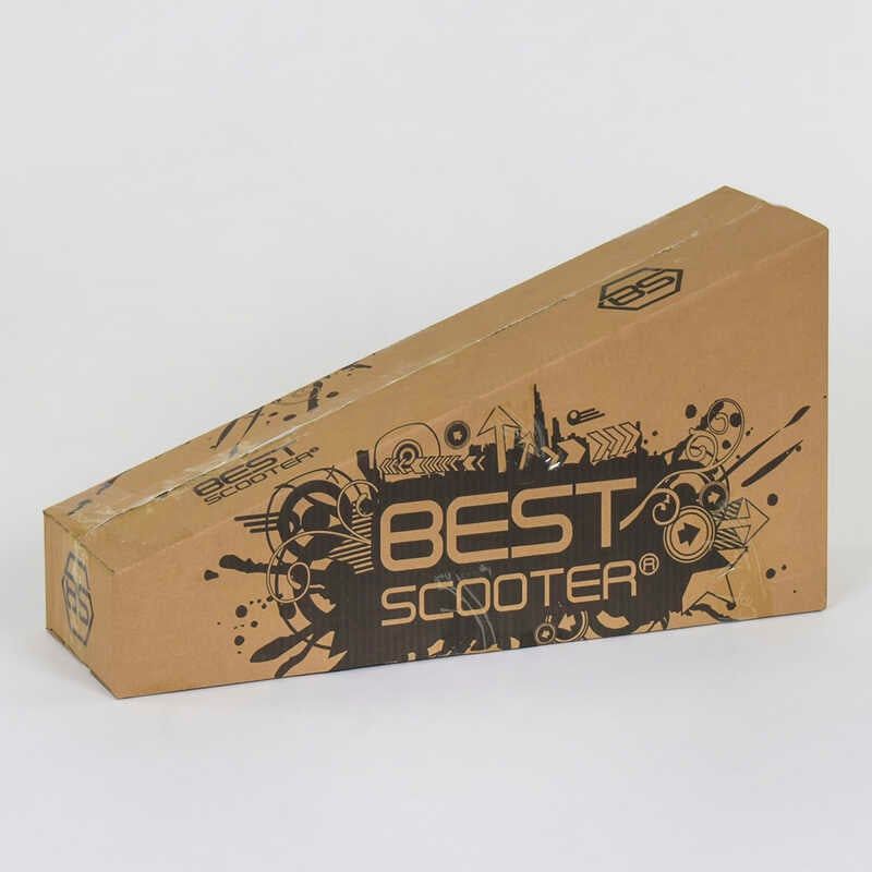 Самокат "Best Scooter" пластмассовый, 4 колеса PU, СВЕТ, трубка руля алюминиевая, d=12 см, в коробке фото 5 Самокат "Best Scooter" пластмассовый, 4 колеса PU, СВЕТ, трубка руля алюминиевая, d=12 см, в коробке фото 5