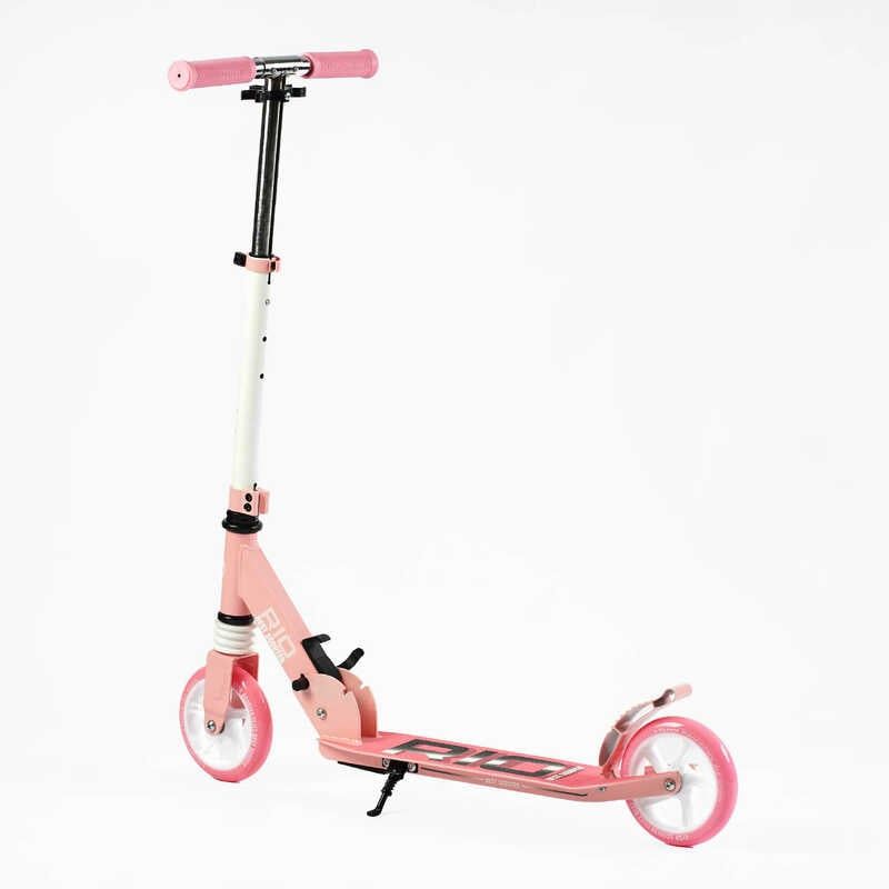 Самокат двухколесный Best Scooter R - 23617 (4) колеса PU 145мм, передний амортизатор, алюминиевый тормоз, в коробке фото 5 Самокат двухколесный Best Scooter R - 23617 (4) колеса PU 145мм, передний амортизатор, алюминиевый тормоз, в коробке фото 5