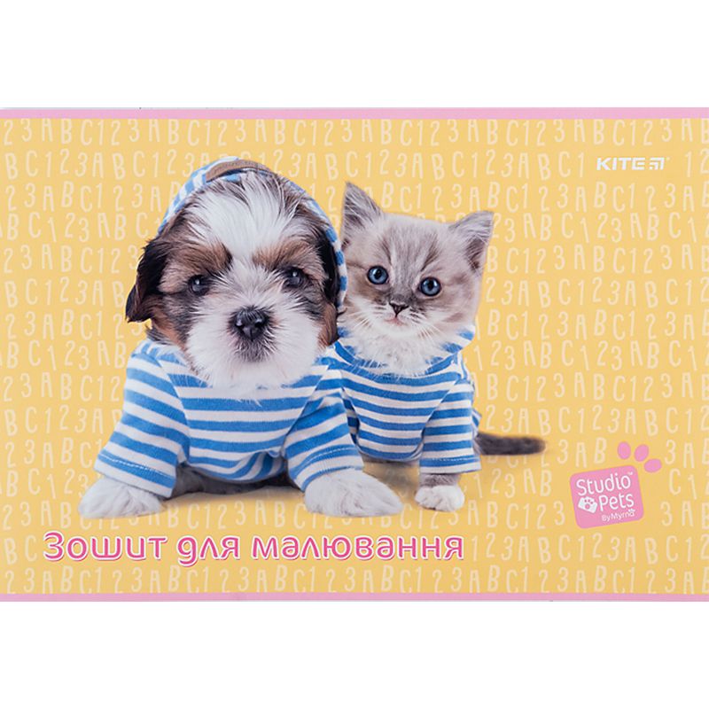 Зошит для малювання, 12 арк. , скоба, софт тач + УФ лак, SP фото 5 Зошит для малювання, 12 арк. , скоба, софт тач + УФ лак, SP фото 5