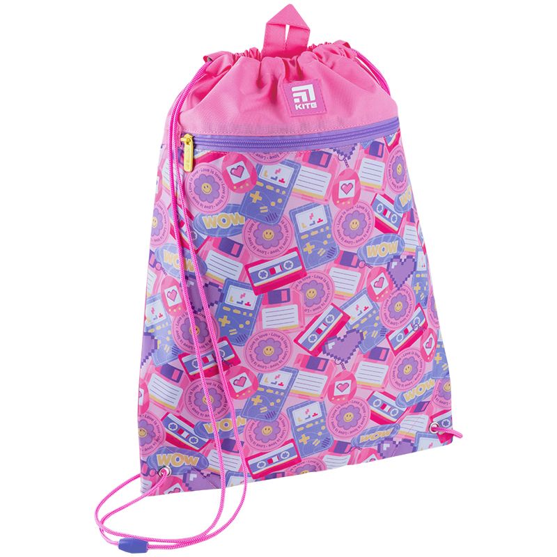 Сумка для взуття Kite 601M Love is Love фото 5 Сумка для взуття Kite 601M Love is Love фото 5