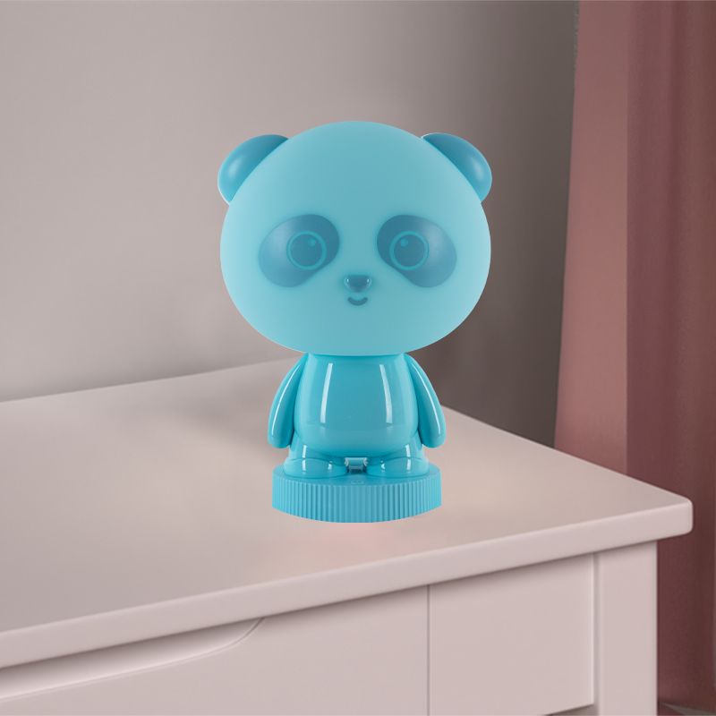 Світильник-нічник LED з акумулятором Panda, блакитний фото 5 Світильник-нічник LED з акумулятором Panda, блакитний фото 5