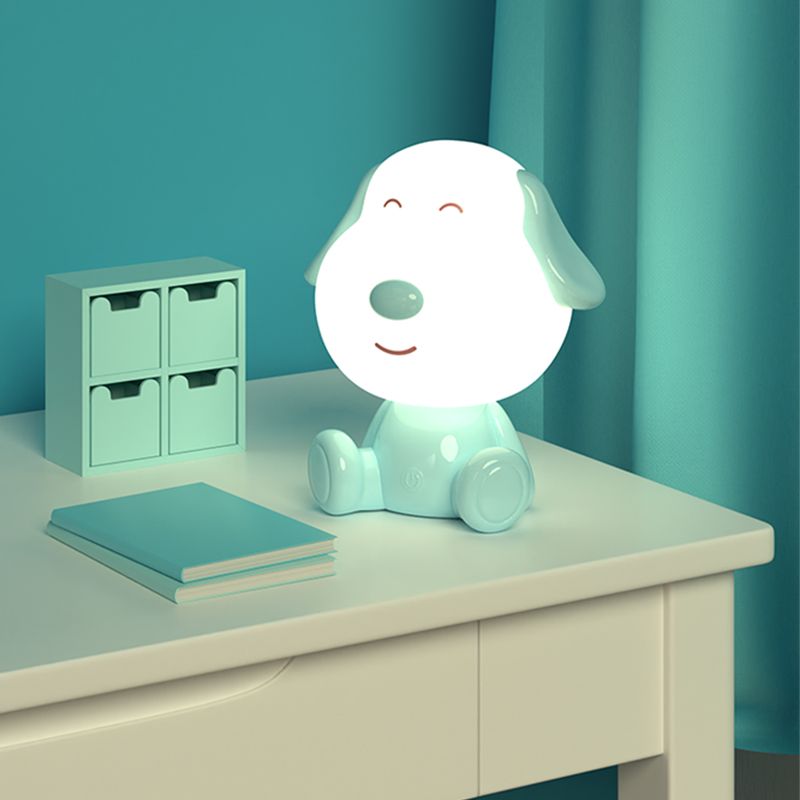Світильник-нічник LED з акумулятором Doggy, блакитний фото 5 Світильник-нічник LED з акумулятором Doggy, блакитний фото 5