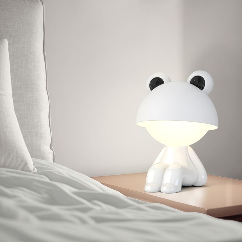 Світильник-нічник LED з акумулятором Cute Froggy, білий фото 5 Світильник-нічник LED з акумулятором Cute Froggy, білий фото 5