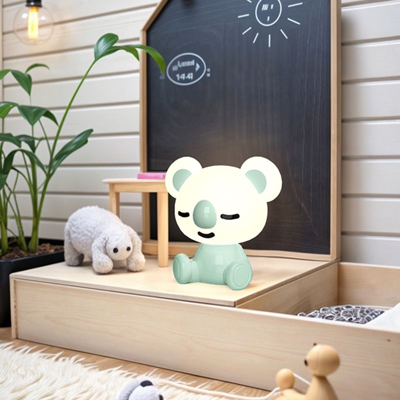 Світильник-нічник LED з акумулятором Koala, зелений фото 5 Світильник-нічник LED з акумулятором Koala, зелений фото 5
