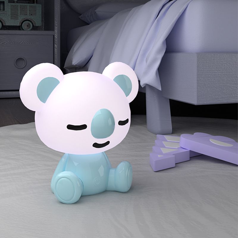 Світильник-нічник LED з акумулятором Koala, блакитний фото 5 Світильник-нічник LED з акумулятором Koala, блакитний фото 5