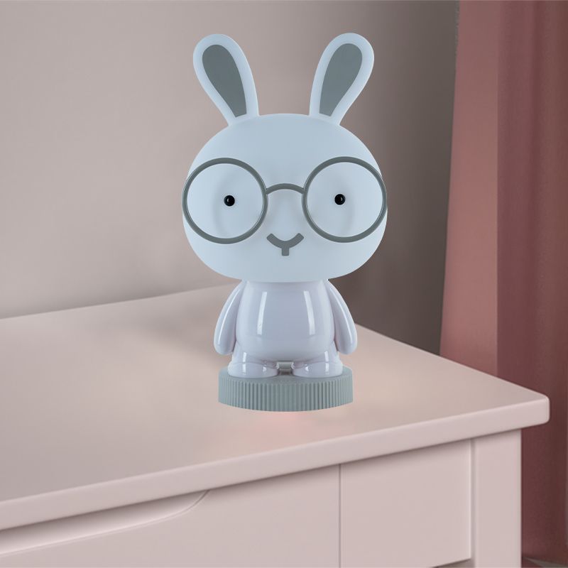 Світильник-нічник LED з акумулятором Bunny, білий фото 5 Світильник-нічник LED з акумулятором Bunny, білий фото 5
