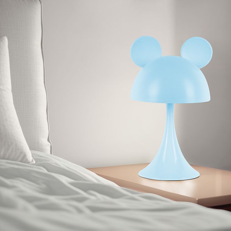 Світильник-нічник LED з акумулятором Simple Mouse, блакитний фото 5 Світильник-нічник LED з акумулятором Simple Mouse, блакитний фото 5