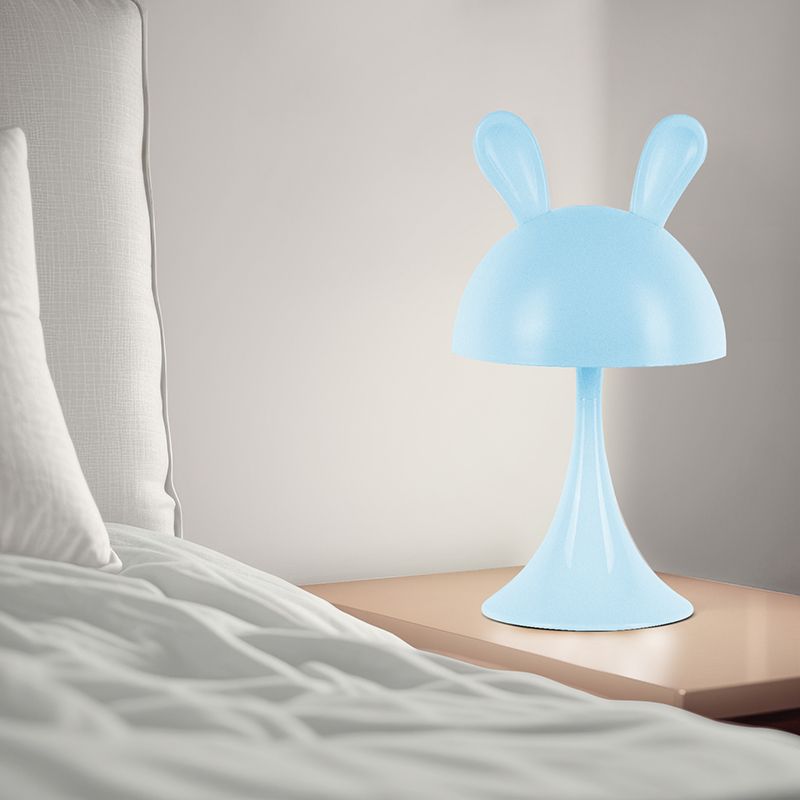 Світильник-нічник LED з акумулятором Simple Bunny, блакитний фото 5 Світильник-нічник LED з акумулятором Simple Bunny, блакитний фото 5