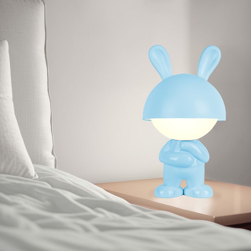 Світильник-нічник LED з акумулятором Dreamy Bunny, блакитний фото 5 Світильник-нічник LED з акумулятором Dreamy Bunny, блакитний фото 5
