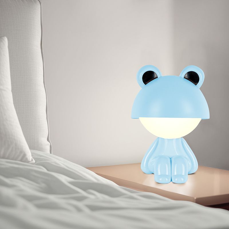 Світильник-нічник LED з акумулят. Cute Froggy, блакитний фото 5 Світильник-нічник LED з акумулят. Cute Froggy, блакитний фото 5