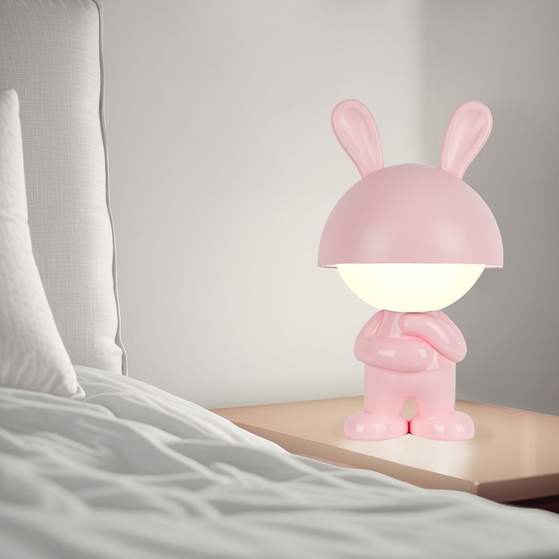 Світильник-нічник LED з акумулятором Dreamy Bunny, рожевий фото 5 Світильник-нічник LED з акумулятором Dreamy Bunny, рожевий фото 5