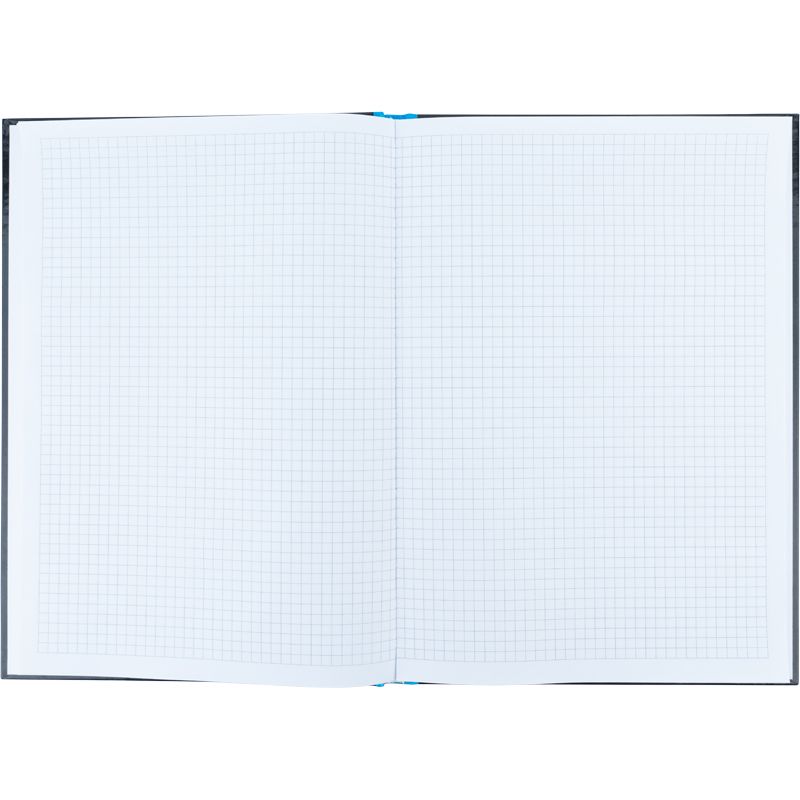 Книга записна А4, 80 арк. , кл. , Colors, блакитна фото 5 Книга записна А4, 80 арк. , кл. , Colors, блакитна фото 5