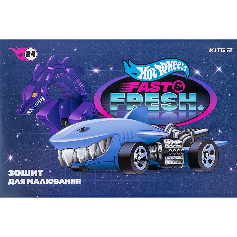 Зошит для малювання, 24 арк. , скоба, софт тач + УФ лак, HW фото 5 Зошит для малювання, 24 арк. , скоба, софт тач + УФ лак, HW фото 5