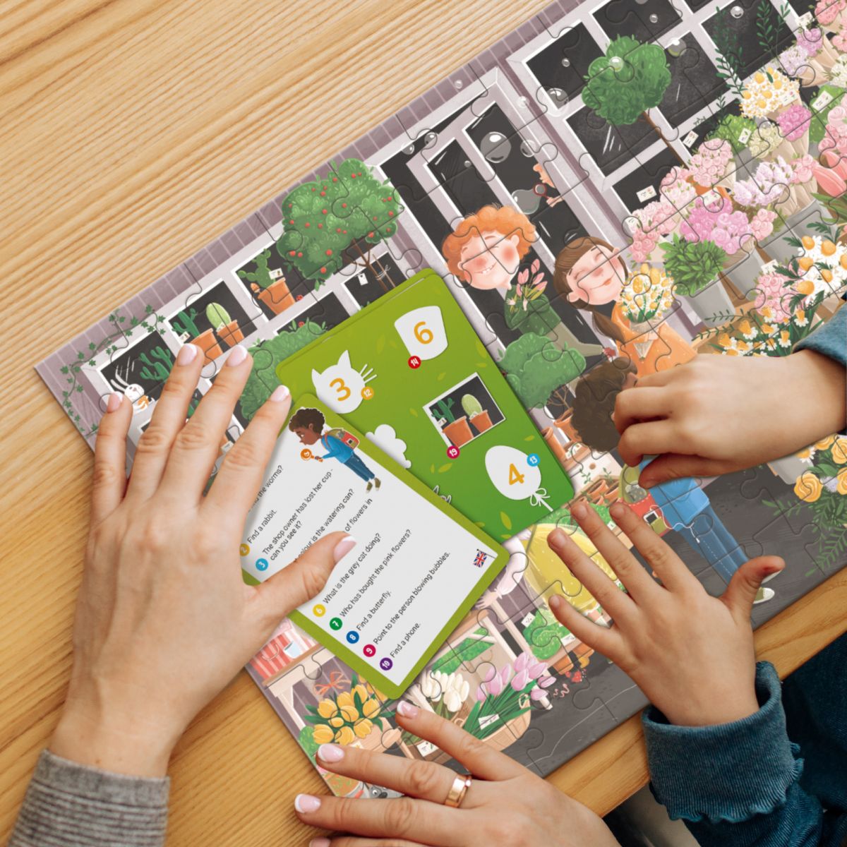 Пазл "Look and Find/Шукай та знаходь.  Квітуча весна" 80 ел  фото 5